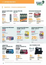 Catalogue Tollens page 4: Henkel Pattex Pro 100 €15,90, Tesa MASQUAGE PRÉCISION JAUNE €23,00