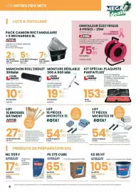 Catalogue Tollens page 6: ROTA! MICROTTEX 12 €54,90, UZUN Ragréage fibre fusiontec classé P3 €17,90