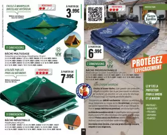 Catalogue Shopix page 23: BÂCHE MULTIUSAGE €3,99, BÂCHE INDUSTRIELLE €7,99