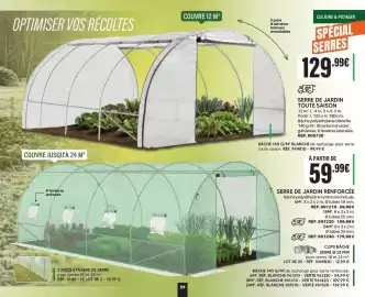 Catalogue Shopix page 29: SERRE DE JARDIN RENFORCÉE €59,99, SERRE DE JARDIN TOUTE SAISON €129,99