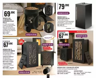 Catalogue Shopix page 4: RÉSERVOIR À GRANULÉS MÉTAL €79,99, RÉSERVOIR À GRANULÉS HÊTRE €67,99