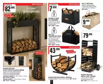 Catalogue Shopix page 6: PANIER A BOIS DE CHEMINÉE €7,99, SAC À BÛCHES €9,99