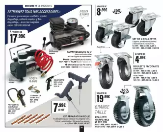 Catalogue Shopix page 76: ROULETTE GONFLABLE €19,99, SET DE 4 ROULETTES €8,99