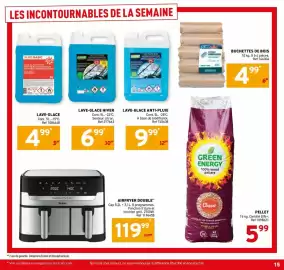 Catalogue Trafic page 15: BÜCHES COMPRESSÉES €4,99, Tefal AIRFRYER DOUBLE €119,99