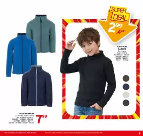 Catalogue Trafic page 21: POLAR GARCON €7,99, SOUS-PULL GARCON €2,99