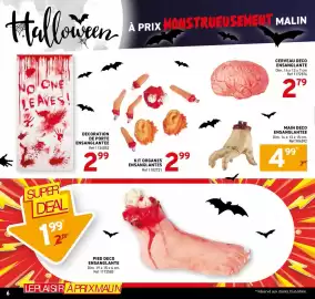 Catalogue Trafic page 6: DECORATION DE PORTE ENSANGLANTEE €2,99, CERVEAU DECO ENSANGLANTE €2,79