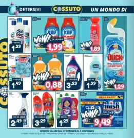 Volantino Cossuto Pagina 2: Kop gel lavastoviglie €1,99, Scala piatti agrumi €0,88