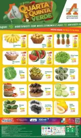 Folheto Atacadão Página 1: De - abacaxi €4,99, Quero - batata lavada €4,99