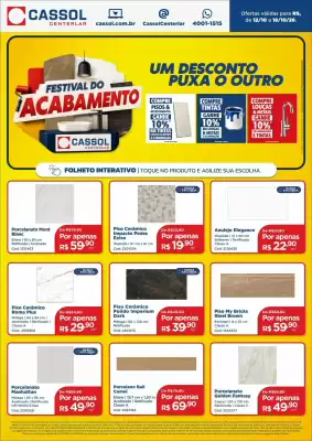 Cassol (válido até 18-10)
