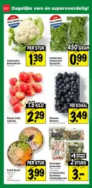 Vomar Voordeelmarkt folder | Weekend Pagina 15: Blauwe Bessen €3,49, Royal Gala Appels €2,29