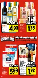 Vomar Voordeelmarkt folder | Weekend Pagina 2: Alle Barefoot Wijn €4,99, Primoro Pasta €1,35