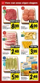 Vomar Voordeelmarkt folder | Weekend Pagina 20: Runder-hamburgers €4,99, Boer'n Land Speklappen €2,49