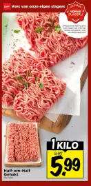 Vomar Voordeelmarkt folder | Weekend Pagina 21: Half-om-Half Gehakt €5,99