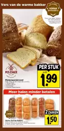 Vomar Voordeelmarkt folder | Weekend Pagina 23: Verse Zachte Bollen €1,50, Molenaersbrood €1,99