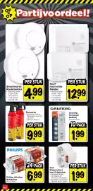 Vomar Voordeelmarkt folder | Weekend Pagina 41: Grundig Knoopcel Batterij €1,99, Duo Stopcontact met Schakelaar €1,99