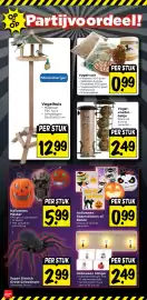 Vomar Voordeelmarkt folder | Weekend Pagina 44: Halloween Raamstickers of Ballon €0,99, Halloween Slinger €2,49