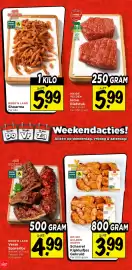 Vomar Voordeelmarkt folder | Weekend Pagina 5: Boer'n Land Shoarma €5,99, Gulden Hoeve Scharrel Kipkluifjes Gekruid €3,99