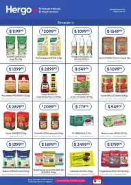 Revista Hergo semana 42 Página 2: Union mate cocido suave €94.990,00, Pureza harina integral €154.990,00