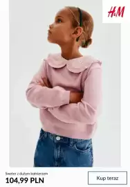 H&M gazetka tydzień 42 Strona 8: Sweter z dużym kołnierzem H & M €104,99
