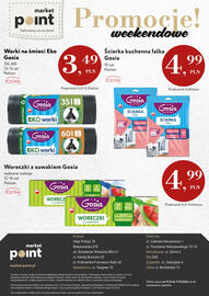 Market Point gazetka Strona 10: Woreczki z suwakiem 3 l Gosia €4,99, Ścierka kuchenna falka Gosia €4,99