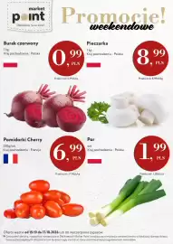 Market Point gazetka Strona 4: Pieczarki polskie €8,99, Buraki czerwone polskie €0,99