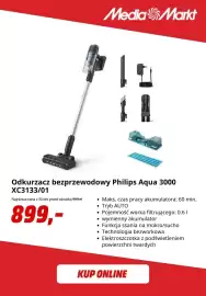 Media Markt gazetka Strona 6: Odkurzacz bezprzewodowy Philips Aqua 3000 XC3133/01 €899,00