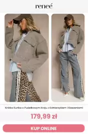 Renee magazyn tydzień 42 Strona 10: Krótka kurtka o pudełkowym kroju z kołnierzykiem i kieszeniami Renee €179,99