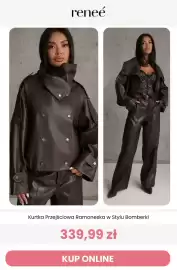 Renee magazyn tydzień 42 Strona 2: Kurtka przejściowa ramoneska w stylu bomberki Renee €339,99
