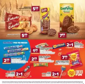 Stokrotka gazetka Strona 19: Herbatniki holenderskie w czekoladzie San €5,69, Lizaki Chupa Chups Best Of 10-pak €7,99