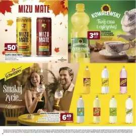 Stokrotka gazetka Strona 23: Napój gazowany Schweppes €6,49, Zaprawa cytrynowa Kowalewski €3,49
