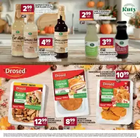 Stokrotka gazetka Strona 9: Kebab z kurczaka Drosed €12,99, Barszcz czerwony Kuty €4,99