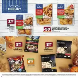 Stokrotka gazetka Strona 9: Chinkali wieprzowo-wołowe Weda €8,99, Pierogi smażone z mięsem wieprzowym Weda €6,99