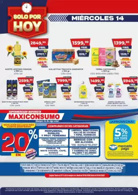 Revista Maxiconsumo (válido hasta 14-10)