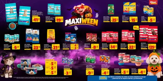 Catálogo MaxiAhorro Página 3: Ricocan Alimento para Perro Adulto/Cachorro Sabores Variados €14,90