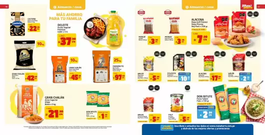 Catálogo MaxiAhorro Página 5: Walibi crema de rocoto €5,90, Pulp Durazno en Mitades €5,90