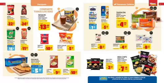 Catálogo MaxiAhorro Página 8: 3 ositos avena premium €9,50, Santa Catalina quinua y avena maca y avena €5,00