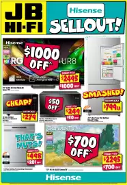 JB Hi-Fi catalogue week 42 Page 8: Hisense 417 Litre Pure Flat Bottom Mount Fridge €799,00
