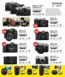 Teds Cameras catalogue Page 11: Fujifilm XF 70-300mm OIS R WR Zoom €1.399,95