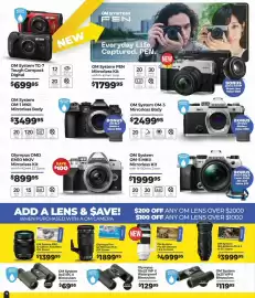 Teds Cameras catalogue Page 12: Olympus OMD EM10 MKIV Mirrorless Kit €899,95