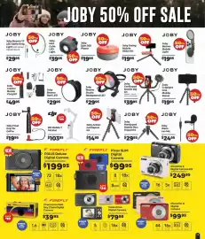 Teds Cameras catalogue Page 17: Ilford Pixi Z Digital Camera Kit €249,95, Pulse DC44 Digital Camera €79,95