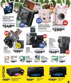 Teds Cameras catalogue Page 23: Epson Surecolor P706 A3 Pro Printer €999,95, Fujifilm Instax Mini 41 Camera Kit €199,95