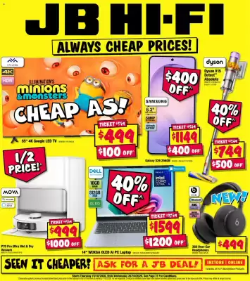 JB Hi-Fi catalogue (valid until 28-10)