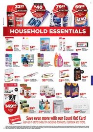 OK Foods catalogue Page 8: Super Power LED Globe A55 BC CW €21,99, Super Brite Toilet Blocks €40,00