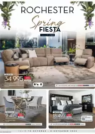Rochester catalogue Page 1: IVY DINING TABLE €9.495,00, LIVIA WALLBED €18.495,00