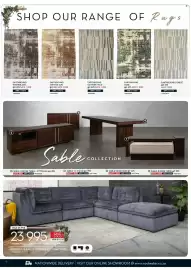Rochester catalogue Page 12: Arizona 5 Piece Corner Lounge Suite €23.995,00, Earthbound Summer Sun €2.495,00