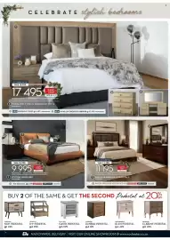 Rochester catalogue Page 14: BARON HEADBOARD & PEDESTALS €11.195,00, Stetson Queen Bed €9.995,00