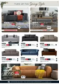 Rochester catalogue Page 6: AMY 2 SEATER COUCH €6.995,00, Wilder 3 Seater Couch €8.995,00