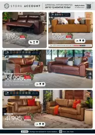 Rochester catalogue Page 7: CAPRI 2 SEATER 2 ACTION COUCH €14.995,00, FLOYD 3 SEATER LEATHER COUCH €16.995,00