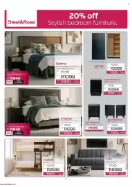 Sleepmasters catalogue Page 10: Kingsley Black Headboard €1.299,00, Oakridge Robe €2.399,00