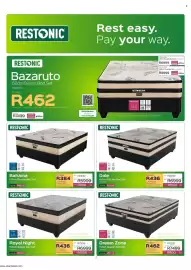 Sleepmasters catalogue Page 4: Restonic Dale 152cm Double Bed Set €6.999,00